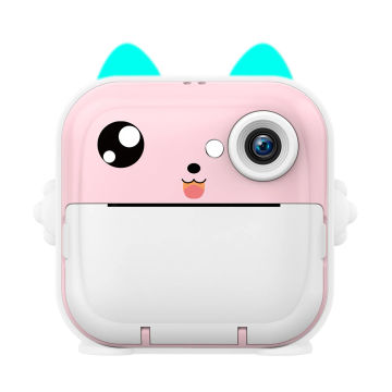 Kids Digital Photo Camera with Thermal Printer Child Camera Instant Print Video Recording Take Pictures Girl Boy Birthday Gift