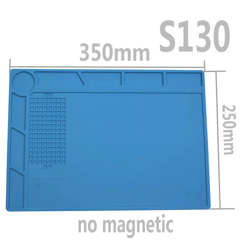 Description Picture 4 of itemSoldering Mat Heat-Resistant Soldering Hot Air gun Silicon Mat Welding Repair Tools S180
