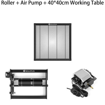 SCULPFUN S9 Laser Engraving Machine Ultra-thin 90W Laser Power Technology Wood Acrylic Laser Engraver 400*400mm Working Table