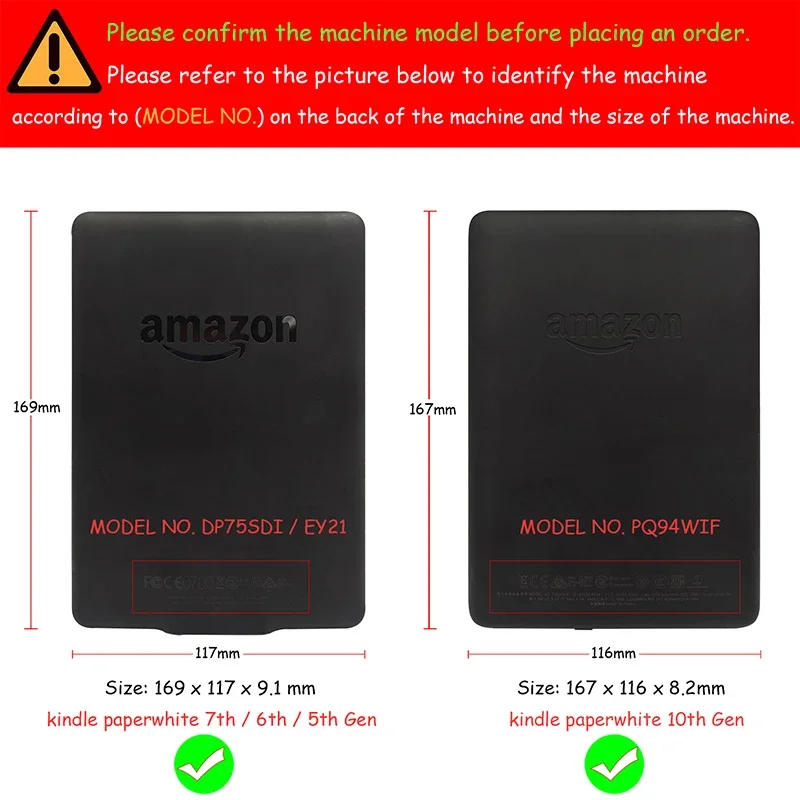 Description Picture 3 of item2022 All-new Case For Kindle Paperwhite 1 2 3 4 5 11th Signature Edition Magnet Slim Cover kindle C2V2L3 M2L3EK PQ94WIF DP75SDI