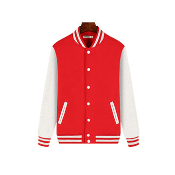 2020 Fashion Men and Women Baseball Jacket Warm Slim Fit College Casual Top Jacket Sweater Jacket Size Coats Custom