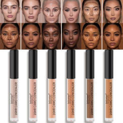 Waterproof Matte Liquid Concealer Long Last Flawless Acne Anti Dark Circles Corrector Professional Concealing Makeup for Women