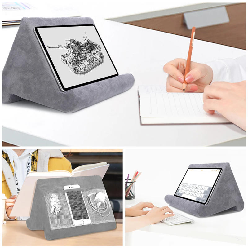 Description Picture 2 of itemXnyocn Sponge Pillow Tablet Stand For iPad Samsung Huawei Tablet Bracket Phone Support Bed Rest Cushion Tablette Reading Holder