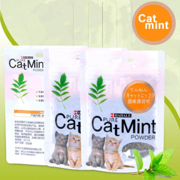 Natural Catnip Cat Toys Menthol Flavor Clean Teeth Healthy Care Funny Cat Catmint Toys Organic Premium Catnip Cattle Grass  Tree