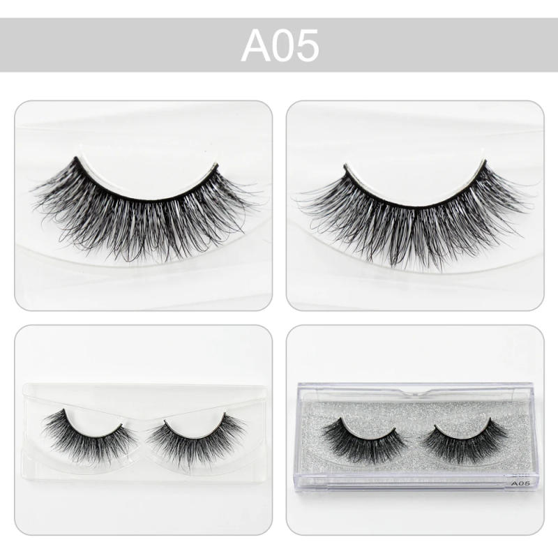 Description Picture 6 of itemLEHUAMAO 3D Mink False Eyelashes Super long Thick Messy Mink Lashes Natural Popular for Beauty Makeup fake Eye Lashes extension