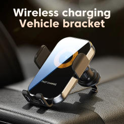 2023 New 15W Car Wireless Charging Magic Clip Car Holder for iPhone 15 14 13 Pro/Pro /Huawei/SamsungMax/Plus/