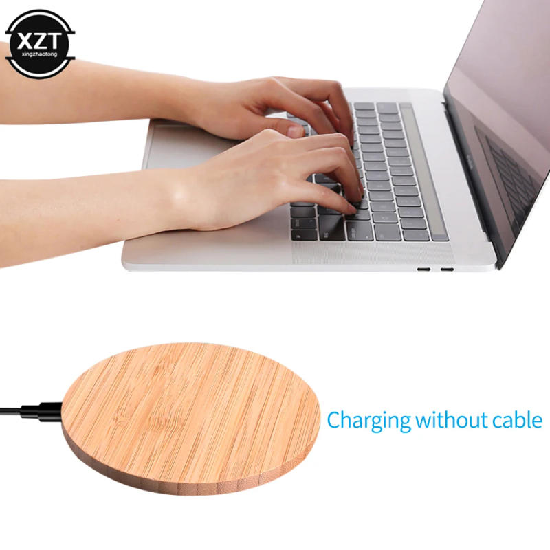 Description Picture 5 of itemPortable 5W Qi Wireless Charger Slim Wood Pad For Apple iPhone 7 8 Plus Smart Phone Wireless Charging Pad For Samsung S7