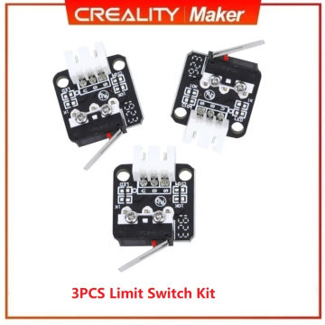 Creality 3PCS Limit Switch for RAMPS 1.4 RepRap 3D Printer Accessories Ender-5 S1/Ender-3 S1/Ender 3 V2/Ender 5/CR-10 10S/S4/S5