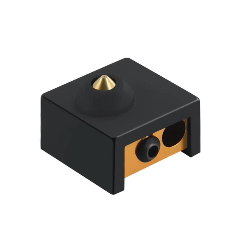 Description Picture 6 of item3D Printer E3D V6 MK8 Volcano CR10 Silicone Cover Heated Block High Temperature Protective Case For Ender 3 CR10 Hotend Extruder