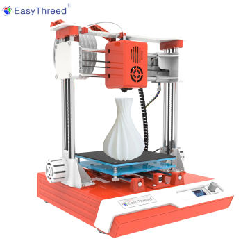 EasyThreed K2 Mini Children 3D Printer 100x100x100mm Desktop Mute Printing with LCD Screen TF Card PLA Sample Filament for Kids