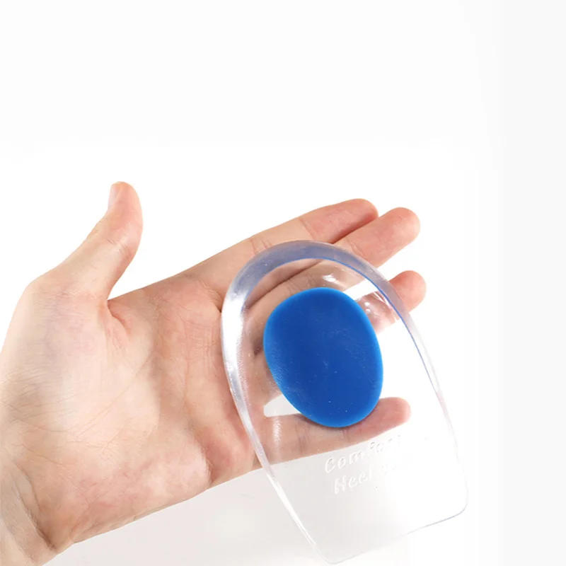 Description Picture 5 of item2Pcs Silicone Heel Pads Plantar Fasciitis Man  Heel Spur  Silicone Gel Heel Cups Heel Pain Heel For Shoes Foot Silicone Foot Pad