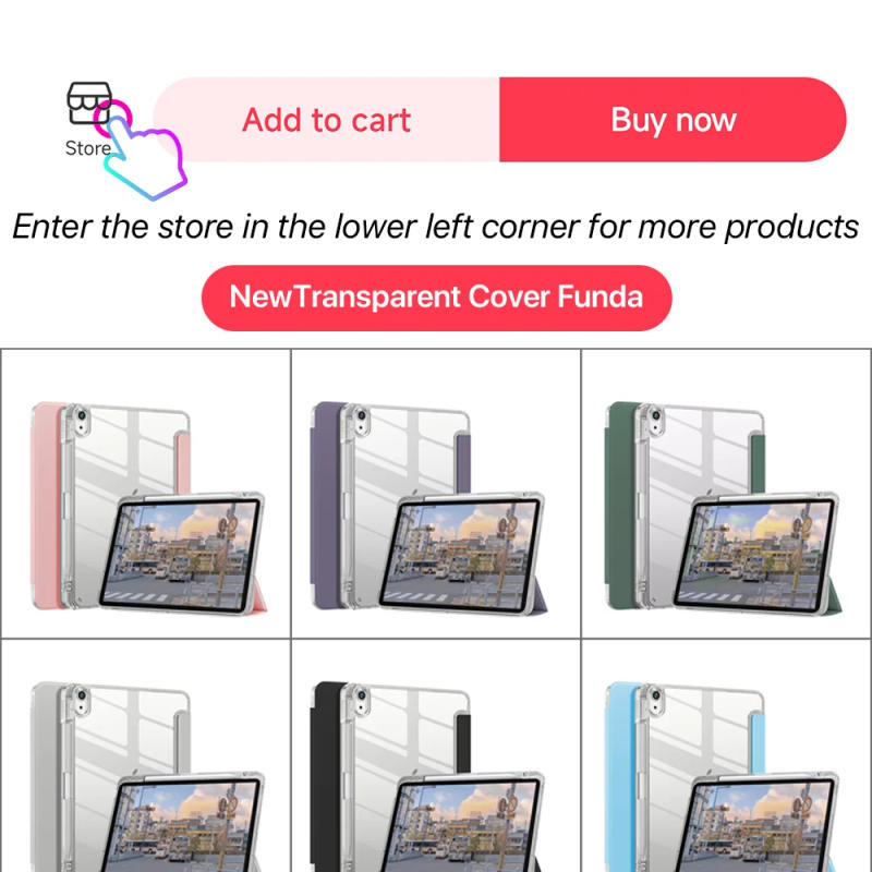 Description Picture 2 of itemFor Mi Pad 5/6 Tablet Case Accessories Support Magnetic Auto Wake Up For Xiaomi 11 Inch Mi Pad Pro 5/6 Tablet Protective Cover