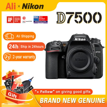 Nikon D7500 Digital SLR Camera (Single Body) Full frame 4K professional digital SLR camera