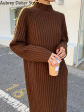 Brown Knit Dress