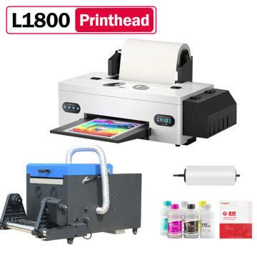 Procolored DTF Transfer Printer A3+ L1800 DTF Printer T Shirt Printing Machine With Curing Oven for Clothes Hoodies Jeans