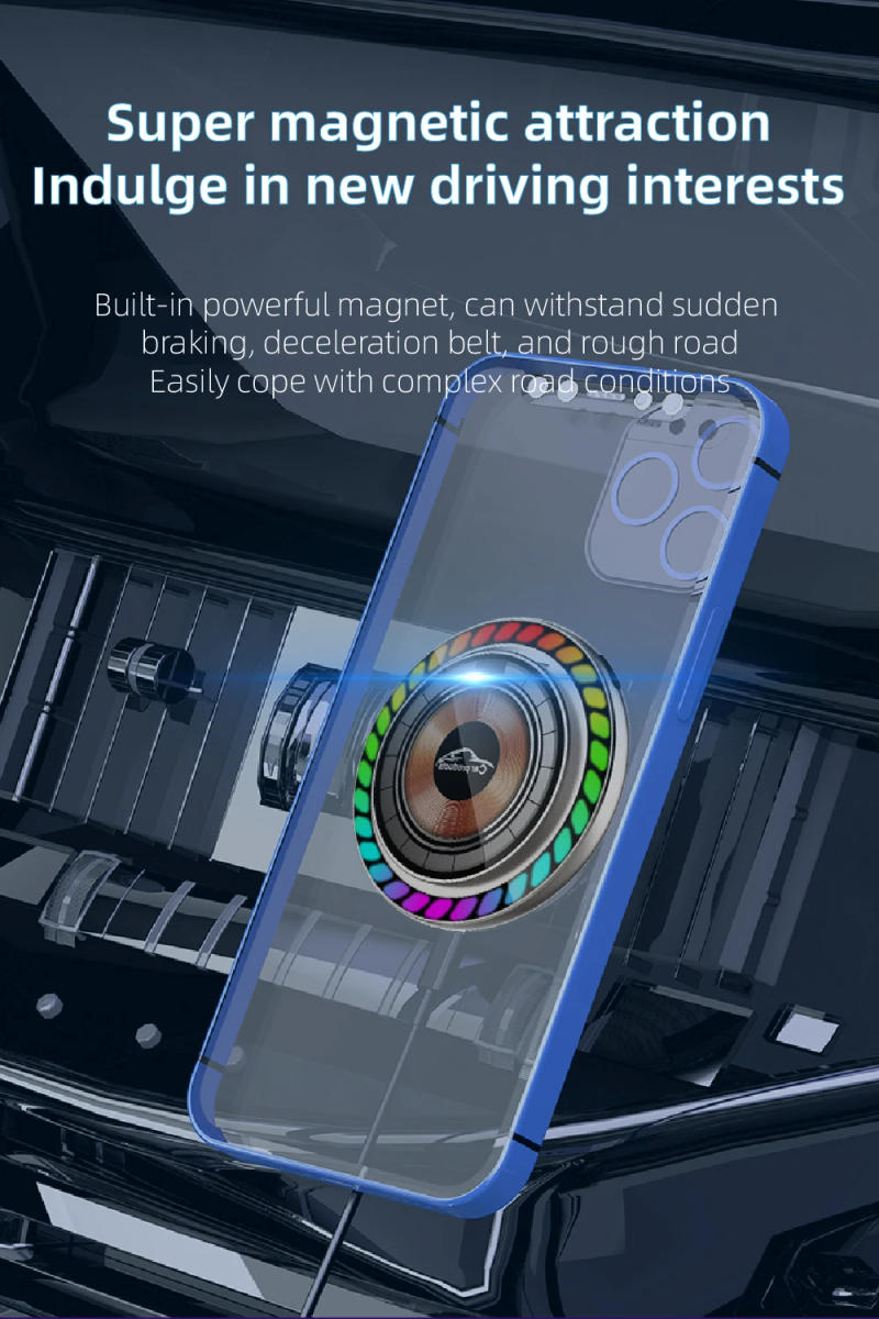 Description Picture 5 of item2023 New 20W Wireless Magnetic Charger Mobile Holder with LED and Aromatherapy spray for iPhone 15 14 13 12