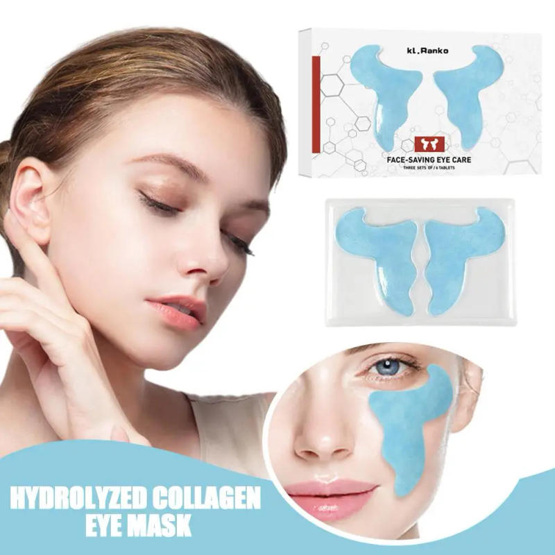 Description Picture 2 of itemCollagen Soluble Eye Mask Highprime Hydrolyzed Anti-Wrinkle Eye Patches Hydrating Moisturizing Smooth Crow's Feet Eyes Care
