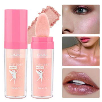 Glitter Powder Fairy Powder 3 Color Highlighter Powder Makeup Glitter Face Makeup Face Body Highlight Shimmer Contour Blush