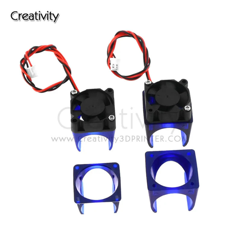 Description Picture 3 of itemCreativity E3D V5 V6 3010 Cooling Fan With Bracket Duct Housing Guard 12V 24V J-head Hotend Support Cover For 3D Printer Part