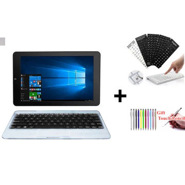 S10 2-in-1 Mini Notebook 10'' Windows 10 Home Quad Core 2GB RAM 32GB ROM 1280 x 800IPS Intel Atom Z3735F CPU Tablets PC