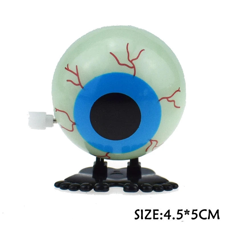 Description Picture 3 of itemFunny Wind Up Toy Eyes Jump Teeth Ghost Teeth Halloween Kindergarten Gift Happy Halloween Party Decor For Kids Gifts Favor 2023