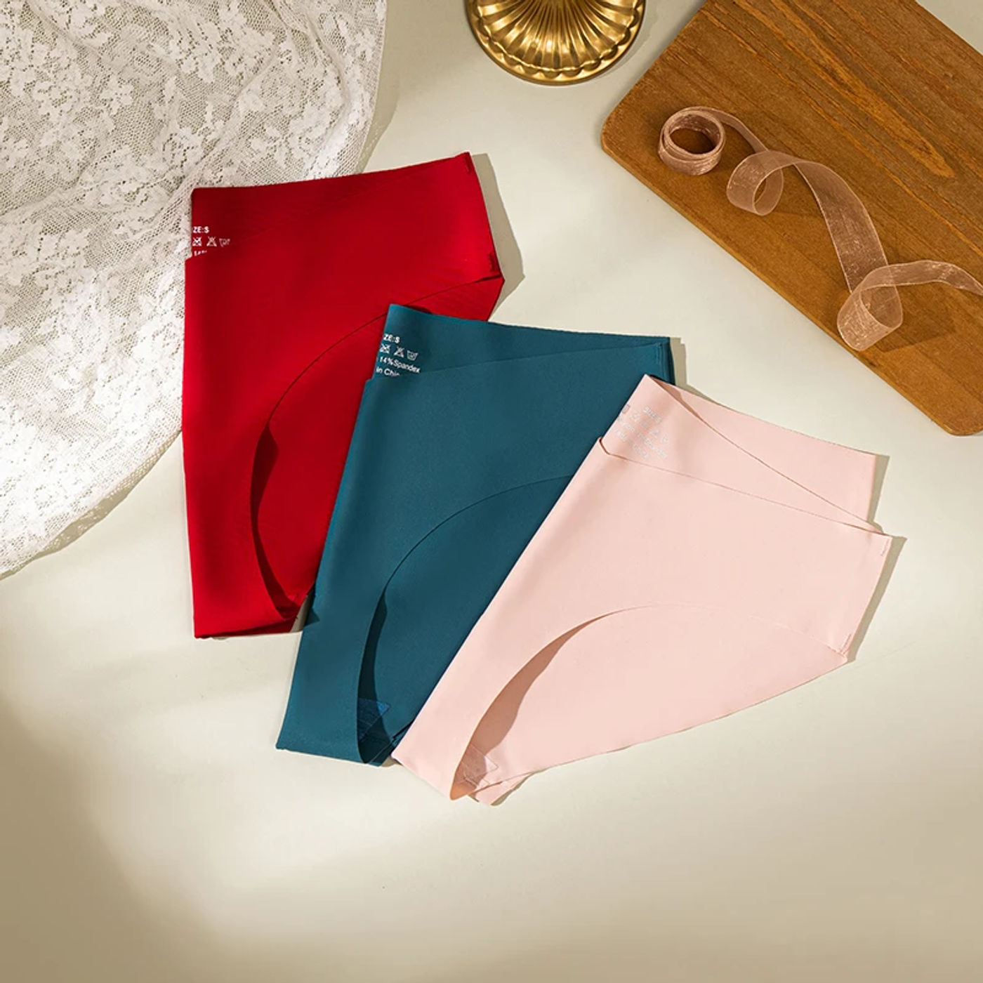 Description Picture 5 of item10 Pieces Women's Silk Briefs Sexy