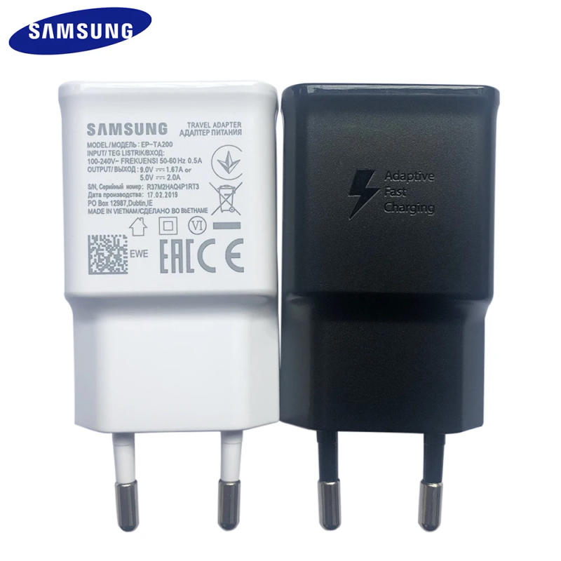 Description Picture 2 of itemOriginal Samsung EP-TA200 EU US Fast Charger Quick Travel Adapter For Galaxy S10 S9 S8 S7 S6 Edge Plus J5 J7 J3 Note 9 8 A 7 5 3