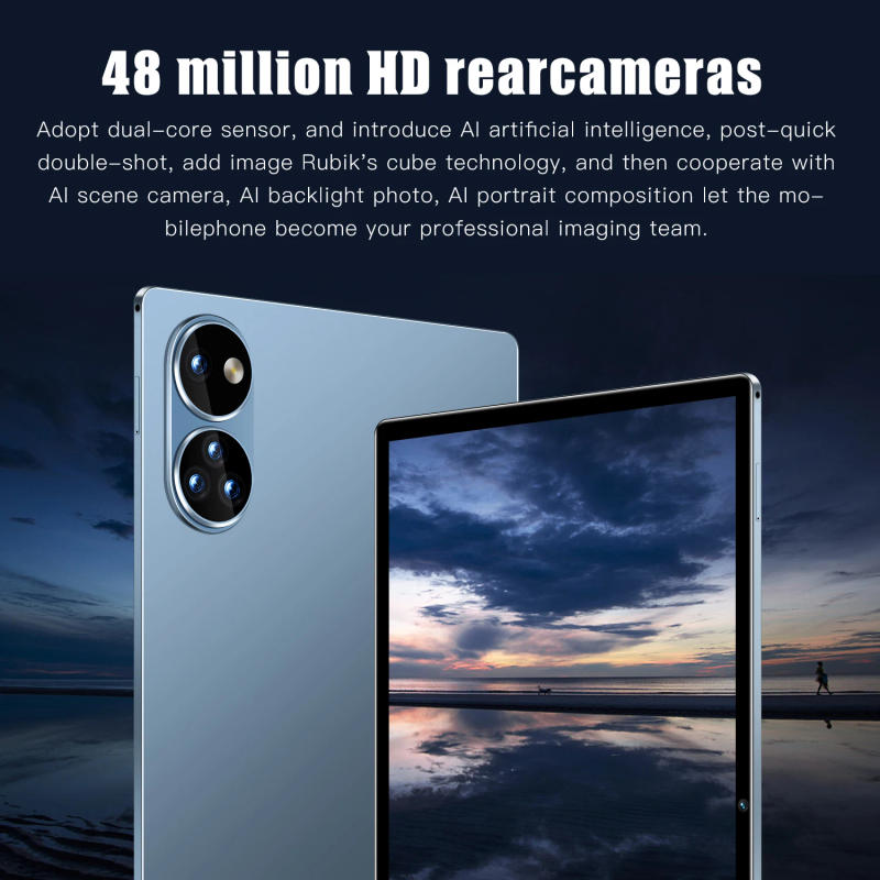 Description Picture 6 of itemWorld Premiere 2023 P10 Pad 10.1 Inch Tablet Pc Deca Core 12GB RAM 512GB ROM High Speed Tablets Android 12.0 Google 4G LTE Phone