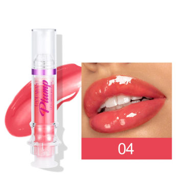 6 Colors Lip Plumping Booster Liquid Lip Gloss With Chili Extract Moisturizing Glitter Lip Glaze Oil Sexy Makeup Product 1 Piece