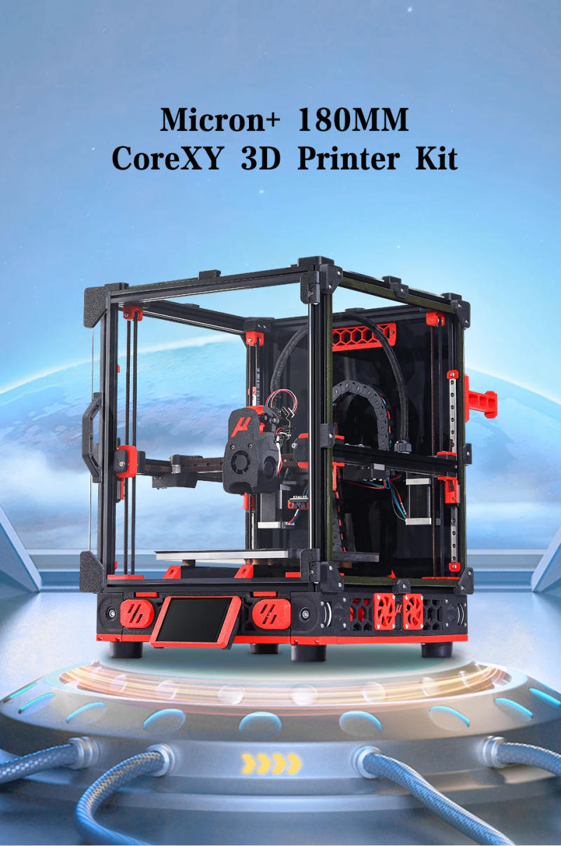 Description Picture 2 of item2023 New Voron Micron+ 180mm High Cost Performance Best Quality CoreXY 3D Printer Kit