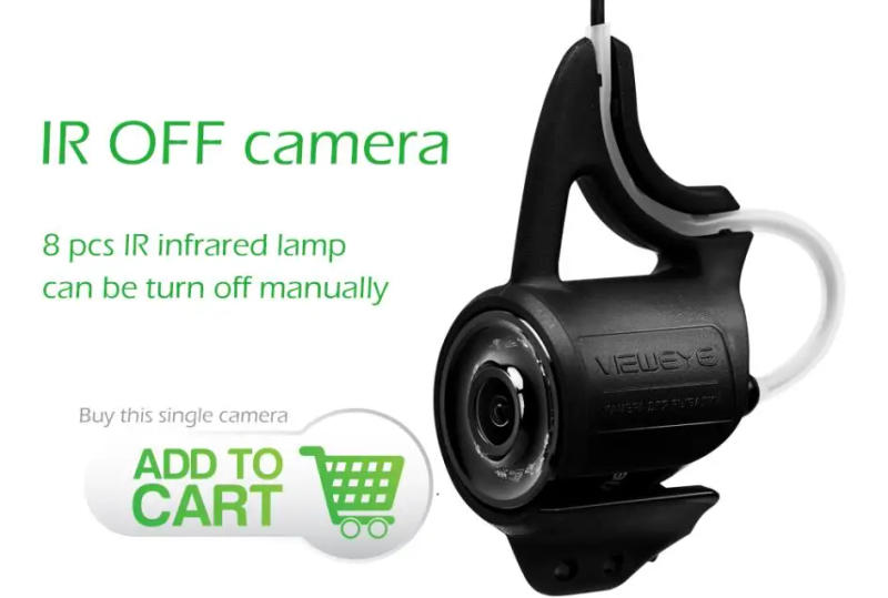 Description Picture 3 of itemViewEye Original Video Fish Finder Underwater Ice Video Fishfinder Fishing Camera 8 Infrared Lamp 4.3