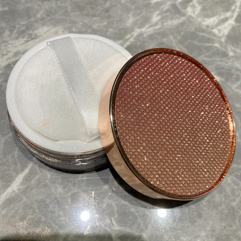 Description Picture 2 of itemNo Logo Highlighter Dust Powder sparkle Glitter Diamond Powder Shimmer Makeup for Face Body Highlight 15g Private label