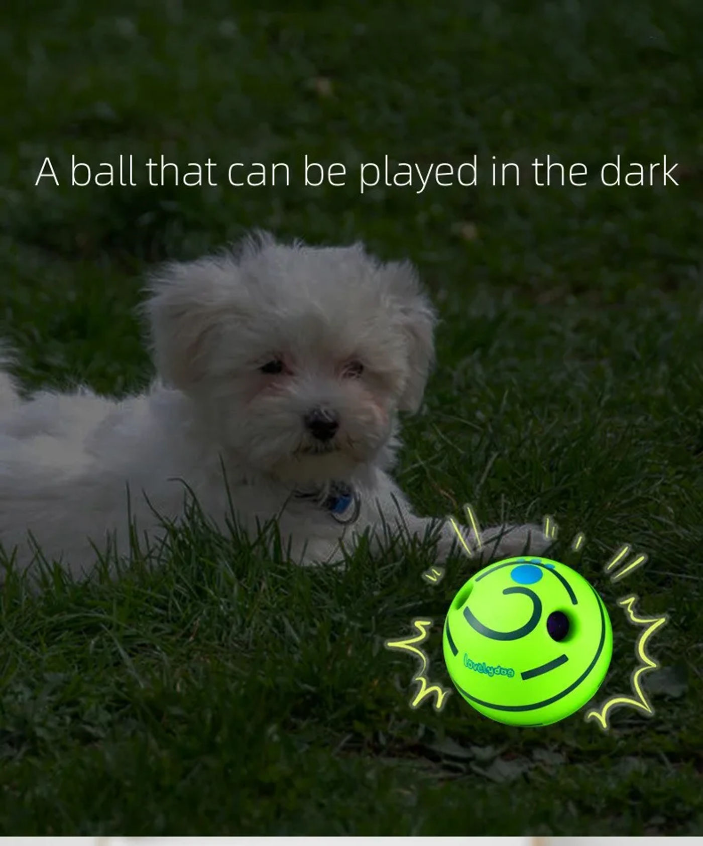 Description Picture 6 of itemPet toy dog self-healing toy dog toy giggling sound ball chewing pet ball rolling molars to relieve boredom