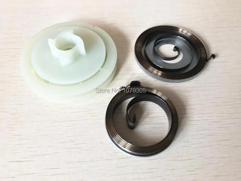 Description Picture 2 of item5800 58CC Chainsaw Easy Starter repair parts rope rotor with 2 Springs