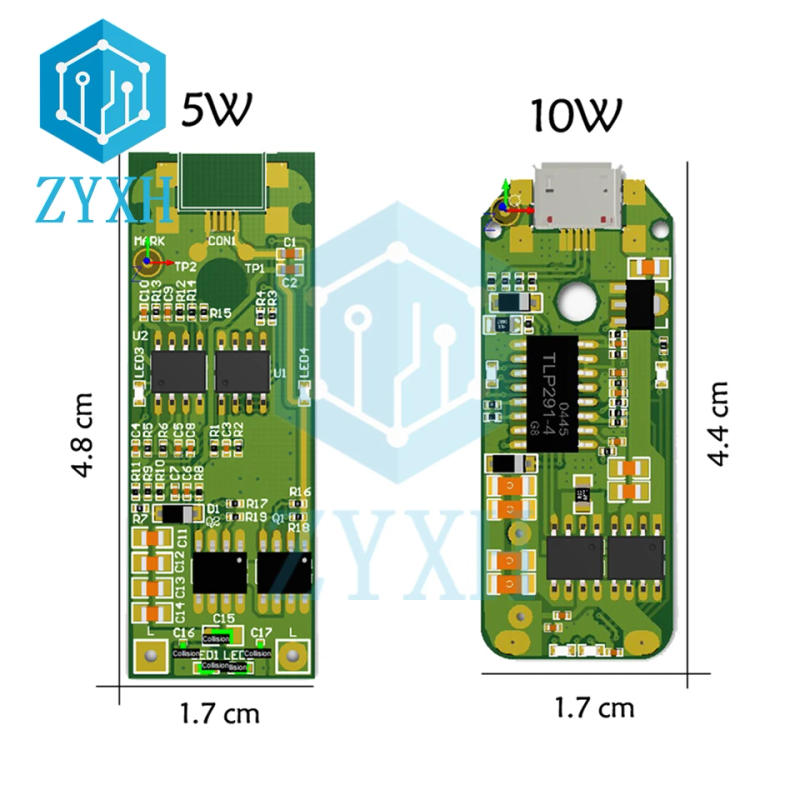 Description Picture 3 of itemMicro USB 5W/10W Wireless Charger Circuit Board Transmitter Coil PCBA 10W 7.5W 5W Fast Charging For iPhone 11 Pro X XS Max