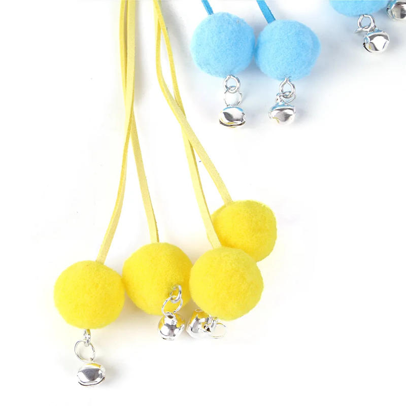 Description Picture 6 of itemInteractive Cat Toy Funny Feather Bird with Bell Self Tickling Cat Stick Toy for Kitten Playing Teaser Wand Toy Cat Supplies