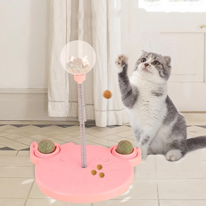 Description Picture 3 of itemPet Puzzle Food Leaking Ball Toy Cat Dog Interactive Treat Leaking Toy Catnip Slow Cat Dog Feeder Fun Pet Products Accessories