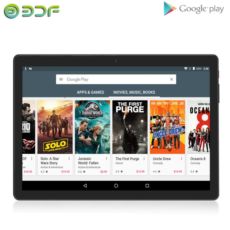 Description Picture 5 of itemNew 10 Inch Tablet PC 8 Core 3G Phone Call 4GB/64GB Google Play Dual SIM Phone Call Bluetooth WiFi Tablets 10.1 Android 9.0