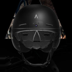 Riding Camera 1080P@30FPS Bicycle Motorcycle Helmets Cameras Anti-shake Built-In 1300mah 130° Wide Angle for Cycling Skiing