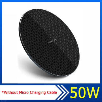 50W Wireless Charger for Xiaomi mi 13 12 Samsung Galaxy Note 10 9 8 s20 s10 s9 iPhone 14 13 12 11 Pro XS Max X 8 Fast Charging