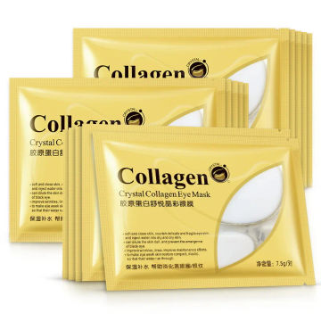 BIOAQUA  50pairs Crystal Collagen Eye Mask Anti Dark Circles Anti-wrinkles Moisturizing Eye Patches Skin Care for Eyes