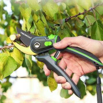 Garden Pruner Shears SK5 Blade Pruning Scissors for Bonsai Fruit Trees Flowers Branches Garden Pruners