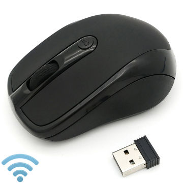 USB Wireless Mouse 2000DPI Adjustable Receiver Optical Computer 2.4GHz Ergonomic Mice For Laptop PC Mouse