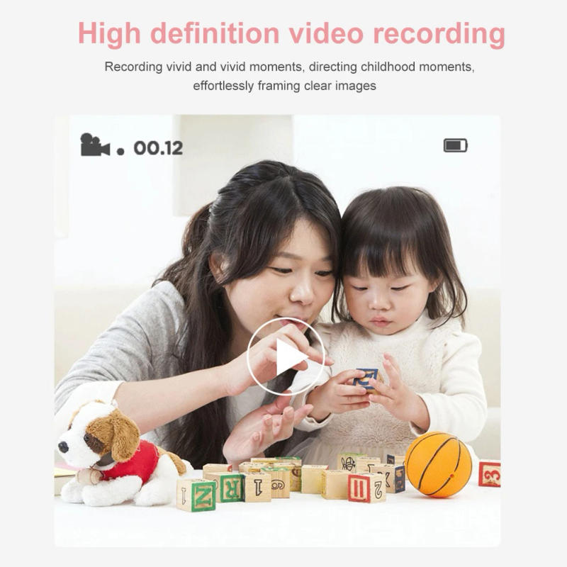 Description Picture 5 of itemKids Digital Photo Camera 2.4inch IPS Screen Child Camera Instant Print Video Recording Take Pictures Girl Boy Birthday Gift