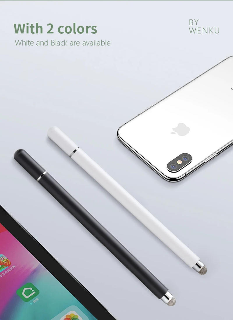 Description Picture 3 of item2 in 1 Smart phone tablet fine point touch screen stylus pen android for touch screen devices ipad