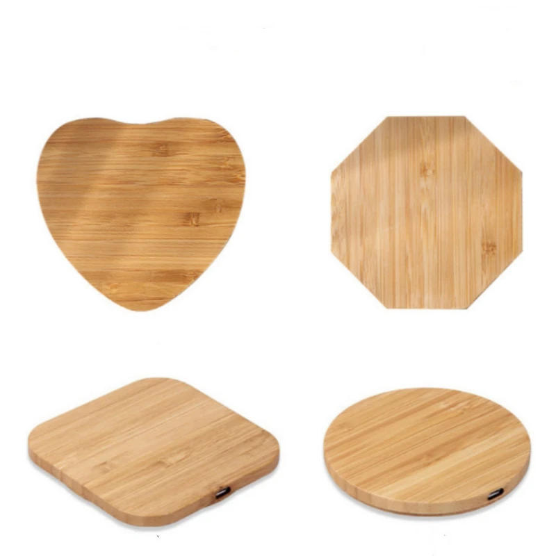 Description Picture 6 of itemPortable Qi Wireless Charger Slim Wood Charging Pad For Apple iPhone 8 Plus X Wireless Phone Charger For Samsung S6 S7 S9 S8