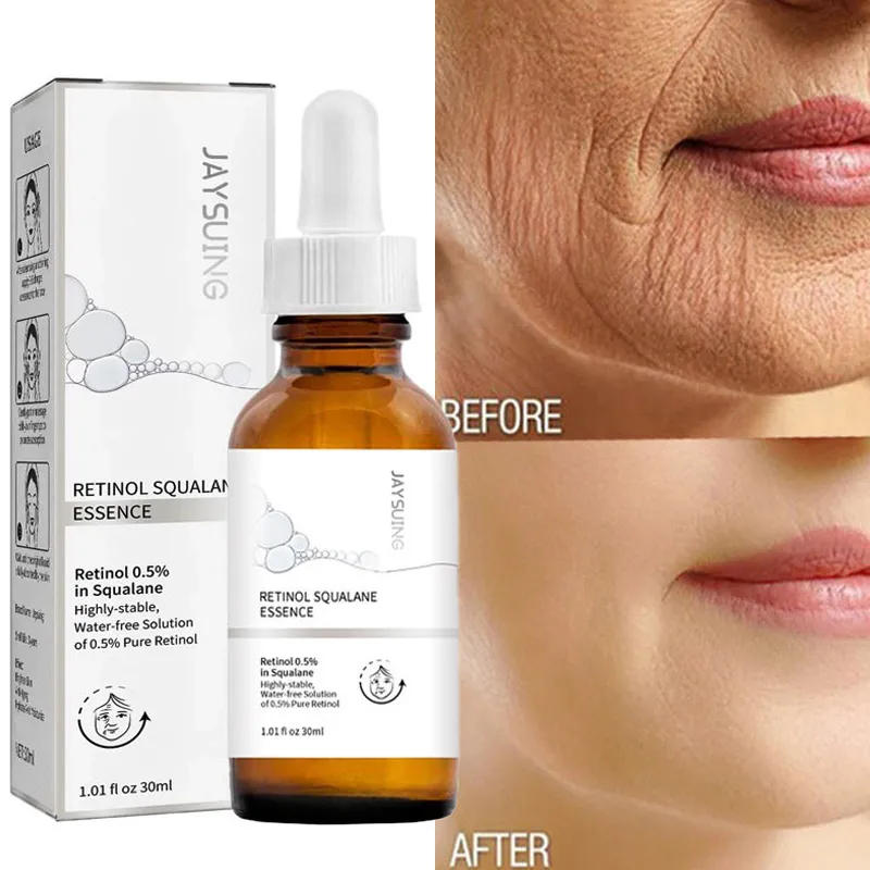 Description Picture 2 of itemRetinol Anti Aging Remove Wrinkles Serum Firm Facial Essence Fade Eye Fine Line Moisturizing Lift Brighten Face Skin Care Beauty