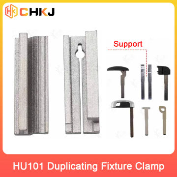 CHKJ 2PCS/Lot For Ford Focus HU101 Duplicating Fixture Clamp For Key Cutting Machine Machine Parts Key Blank  Accessories