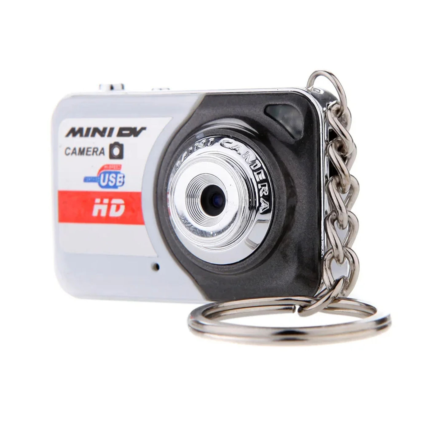 Description Picture 4 of itemX6 Mini Instant Photo Camera Portable Ultra High Definition Digital Cameras Support TF Card With Keychain Mic Thumb Cameras