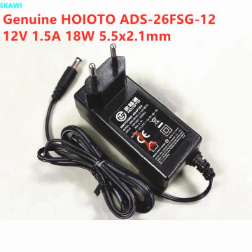 Genuine 12V 1.5A 18W HOIOTO ADS-26FSG-12 12018EPG AC Switching Adapter For Hikvision Dahua Video Recorder Power Supply Charger